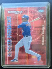 2002 Donruss The Rookies Rookie Phenoms Orlando Hudson 0170/1000 Toronto Blue