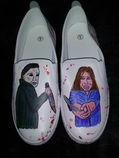 custom hand painted shoes