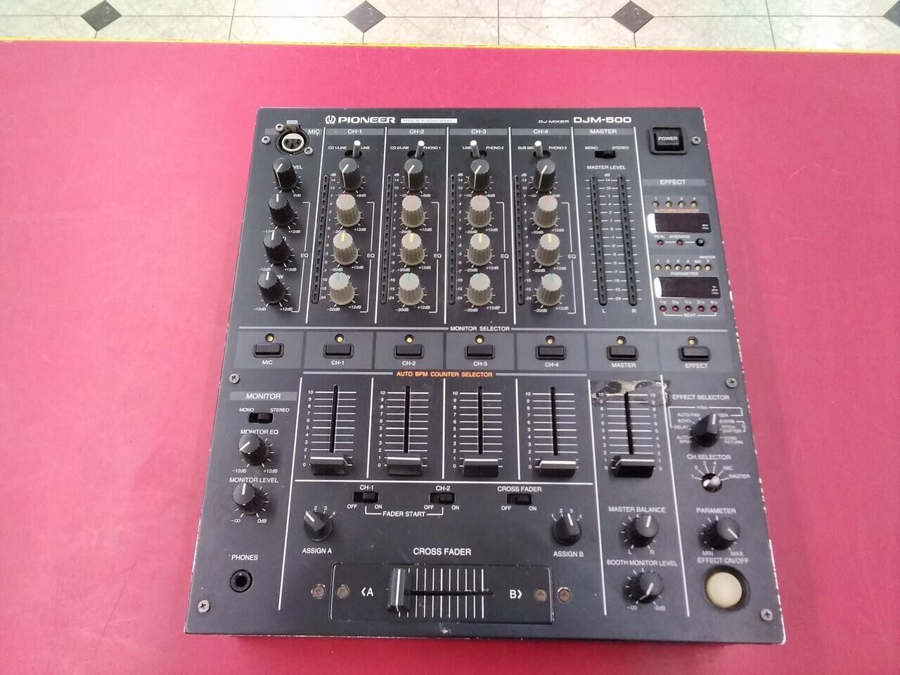 Pioneer DJM 500 DJ Mixer 5.9kg 4-channel Mixer Body Only #387