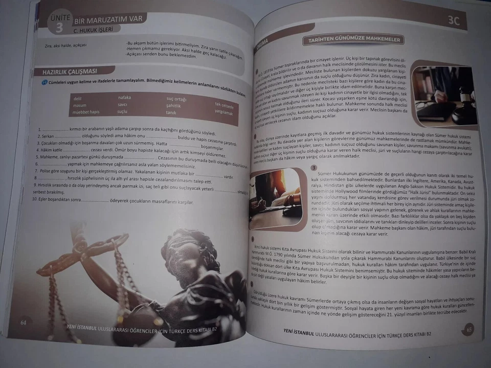 NEW ISTANBUL Easy Turkish Book For Foreigners A1 A2 B1 B2 C1 Levels QR Code SET - Image 4 of 4