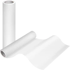 2 Roll Tracing Paper Roll 12In X 50Yd White Trace Paper Translucent Tracing Pape