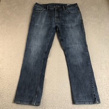 Buffalo David Bitton Jeans Mens 36x30 Blue Denim Pants Driven X Straight Stretch