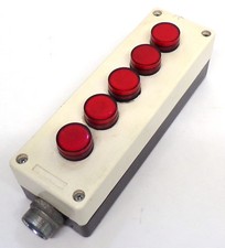 LOVATO CONTROL STATION 8L2PP5A8 W/5 WEG CONTA...