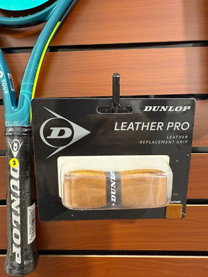 Dunlop Leather Pro, Leather Replacement Grip for Dunlop & any tennis racket
