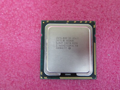 Intel Xeon Processor X5677 12M Cache 3.46 GHz 6.40 GT/s Quad Core SLBV9 Nice!