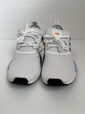 adidas Sneakers Men NMD R1 J White Blue Black ID9789 Running Shoe