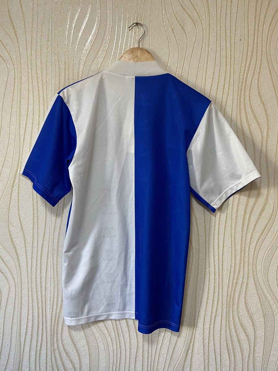 BLACKBURN ROVERS 1996 1997 HOME FOOTBALL SHIRT SOCCER JERSEY
