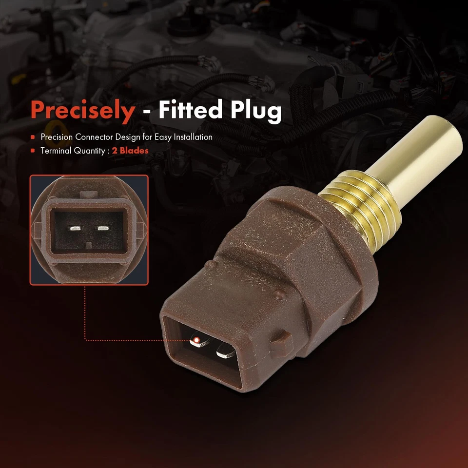 Engine Coolant Temperature Sensor for Jaguar XJ6 XJR XJS Vanden Plas 1993-1997 - Image 3 of 4