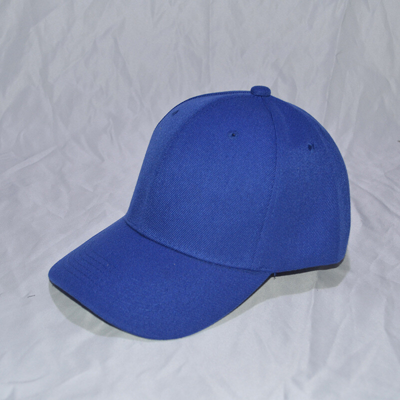 Thick solid color cap work cap men and women baseball cap outdoor