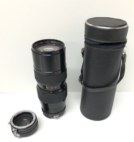 Camera Lens Protonar Auto Zoom 205mm With Vivitat Automatic Tela Coverter