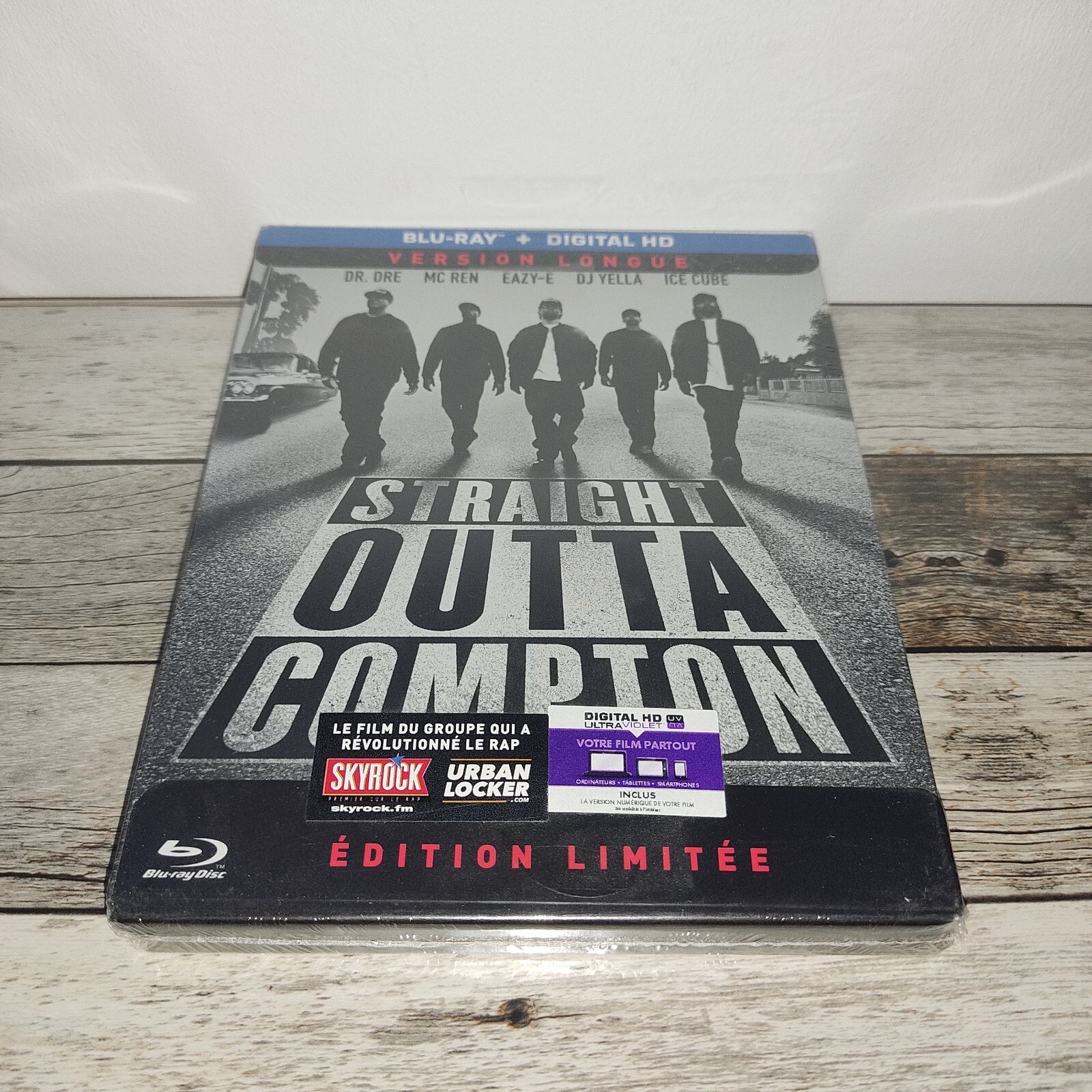 Straight Outta Compton Steelbook [Blu-Ray] - Raro - Nuovo
