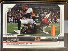 2024-25 Panini Instant NFL #9 Jermaine Burton Cincinnati Bengals RC