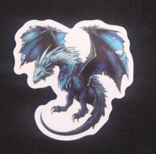 Colorful Mystical Guardian Dragon Sticker 2" AB 