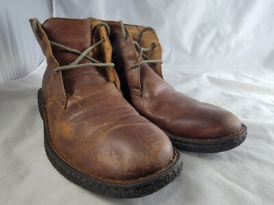 Born Men\'s Trigger Brown Leather Chukka Boots. Lace up style #25457 Born Trigger H25457 Men main image 2