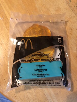 McDonald's Inspector Gadget 2 G2 Toy light 2002 in original packaging