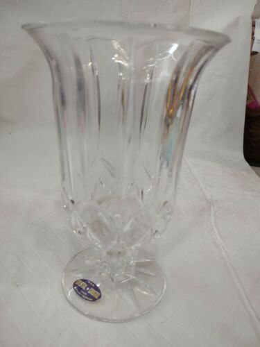 Baccarat Flower Vase 7.01”tall Crystal Kirin 80th Anniversary 
