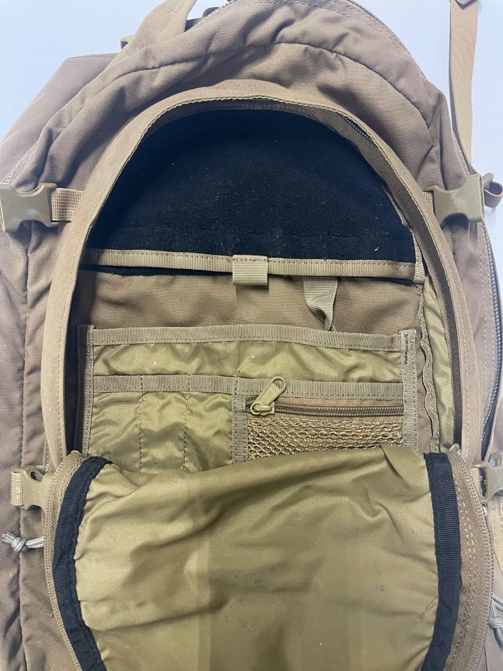 Kelty Amron Map 3500 Assault Pack w/ Waist Belt Coyote Brown Old Gen - Image 4 of 4