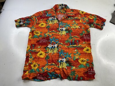 Vintage National Sport Shirts Manhattan Hawaiian Camp Shirt