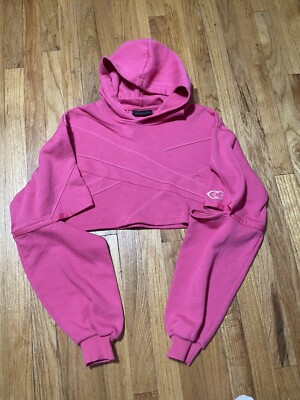 Reebok Classic Women's Pink Cardi B Oversized Knit Hoodie