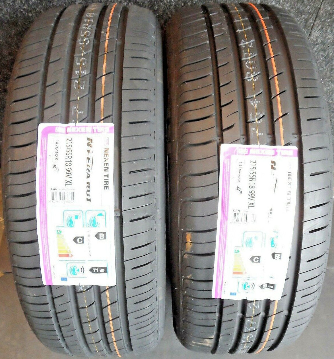 2 X 215 55 18 Nexen Nfera RU1 XL 215/55R18 21555R18  Lifetime Warranty