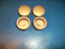4x Tapones de pasador de pistón de bronce para motor de avión ligero Lycoming 0-320-/0-360. USADO.