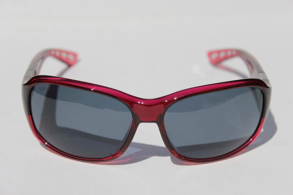 Gafas de sol COSTA DEL MAR Inlet POLARIZADAS para mujer granada desvanecida/gris 580P NUEVAS Foto 2 de 4