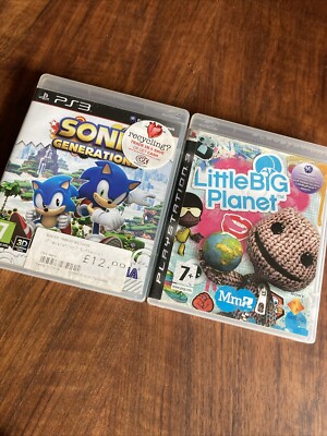Playstation 3 Sonic Generations und Little Big Planet