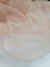 Soft Bridal Mesh Tulle Netting Fabric - 58" W Sold by the Yard Champagne Beige