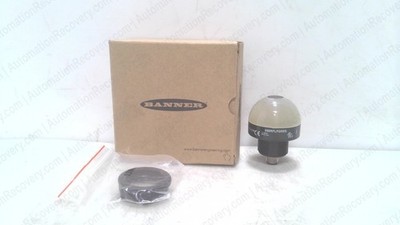 BANNER K50RPLPGREQ , 2-COLOR POLAR RETRO SENSOR, 76286, NEW #205011