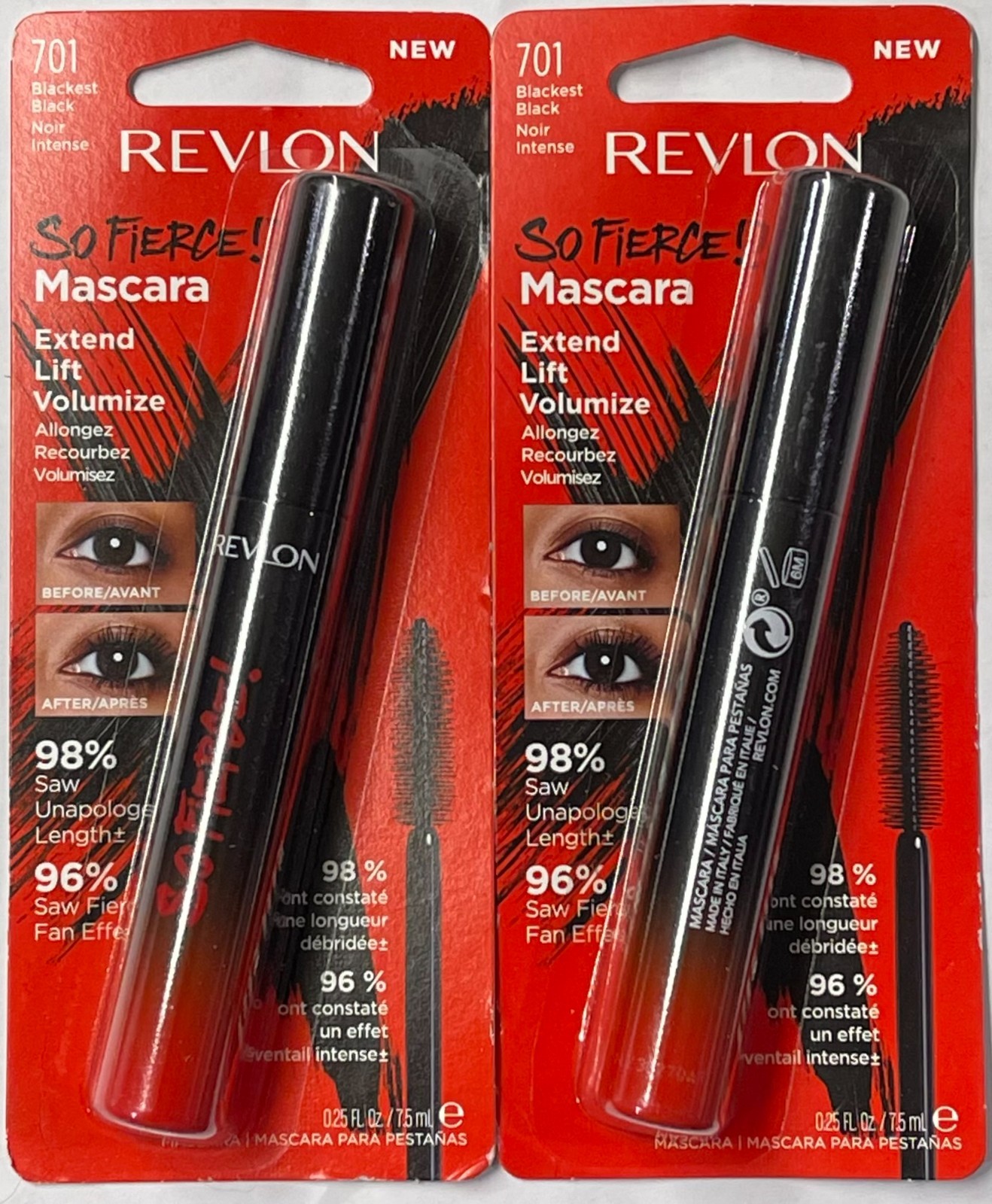 Revlon So Fierce Extend Lift Volumize, 701  , 2