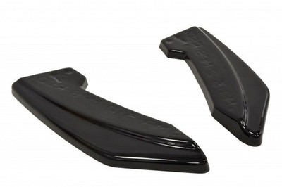 Maxton Design Diffusor Flaps passend für Mazda 3 MK2 MPS schwarz Hochglanz