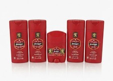 Old Spice Swagger Travel Bundle: 4 Cedarwood Body Washes 3 oz Deodorant Stick