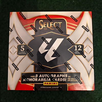 Panini Select LaLiga 2025-26 Fußball Trading Cards Display 60 Karten versiegelt