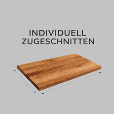 Massivholzplatte Eiche 20 mm nach Maß Tischp...