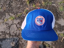 vintage 90s New York Rangers adjustable SnapBack NHL Cap Hat