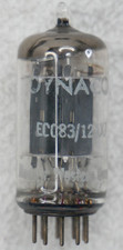 12AX7 ECC83 DYNACO STRONG & BALANCED SMOOTH LONG PLATE EXCELLENT *VINTAGE RARE*