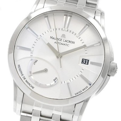 Maurice Lacroix Pontos Reserve de Marche PT6368-SS002-130-1   Pristine w/ B&P