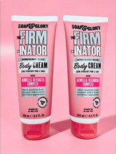 Twin Pack-  Soap & Glory THE FIRMINATOR Moisturising Body Cream 250ml Set