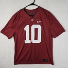 Mac Jones Alabama Crimson Tide Mens Nike Dri Fit Jersey Size Large #10 Ncaa