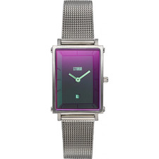 storm issimo lazer purple watch steel mesh band strap new without box