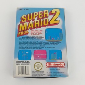 Nintendo NES Spiel: Super Mario Bros. 2 - Modul Anleitung OVP (PAL-B NOE)