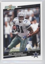 2004 Score Scorecard 212/625 Roy Williams #109 9bp