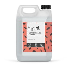 Miniml Eco Multi Surface Cleaner General Purpose Spray 5L Refill Blood Orange 4.53 per litre