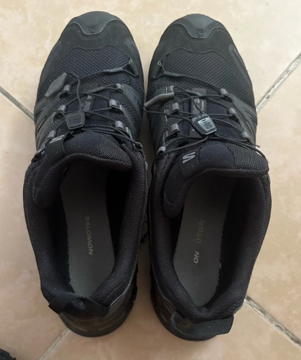 (U Salomon XA Pro 3D Scarpe da Trail Running Escursionismo Nero Taglia 13 US