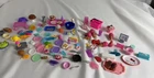 Huge Lot Of BARBIE Play Food Dishes Accessories Mattel+ Vtg & Modern