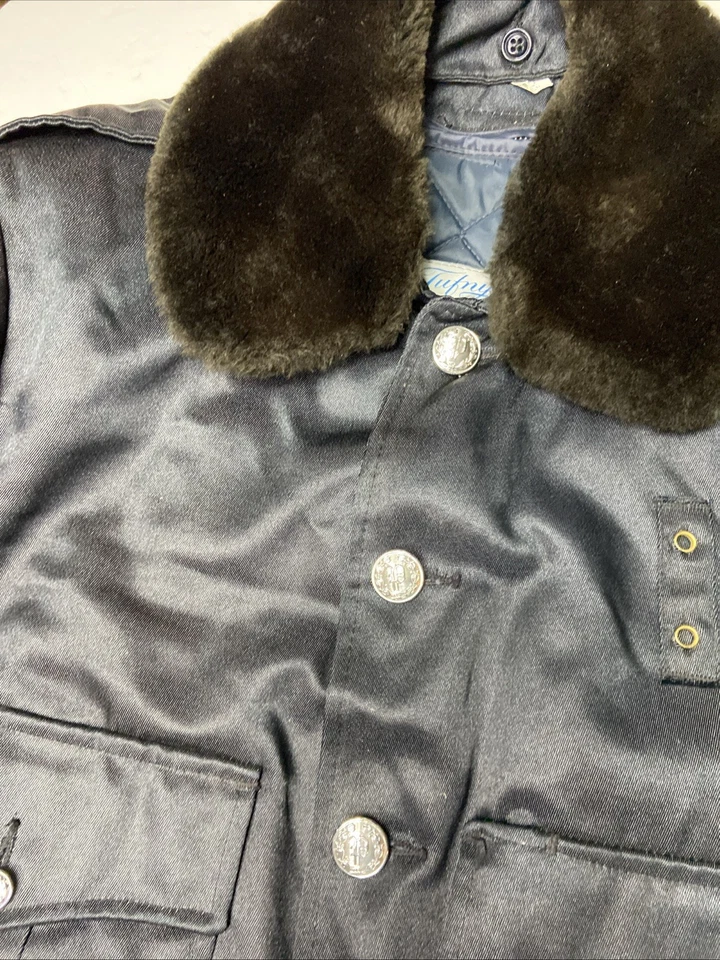 Tufnyl by Blauer Vintage Bomber Jacket Mens 38R Black Tactical Security Police - Image 3 of 4