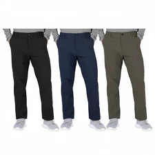 Gerry Fleece Lined Lightweight Stretch Cargo Pants Men's Black Blue Green Colors