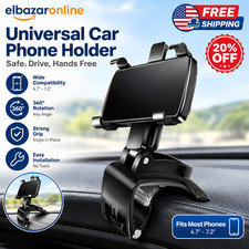 360  Universal Mount Holder Car Stand Windshield For Mobile Cell Phone GPS US