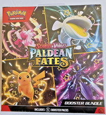 POKEMON TCG SCARLET  VIOLET PALDEAN FATES BOOSTER BUNDLE 6 PACKS SEALED NEW