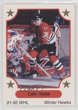 1991-92 7th Inning Sketch WHL Cale Hulse #43 1bx0